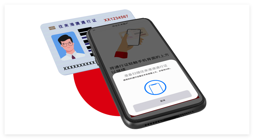 我该如何放置往来港澳通行证才能成功读取资料?-港卡